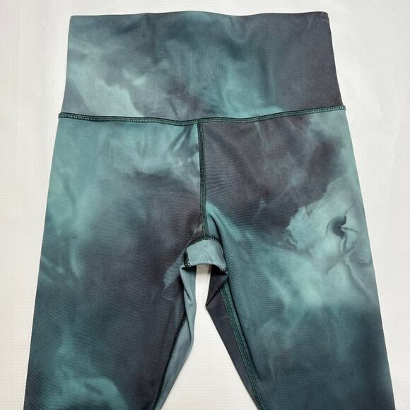 Athleta Elation Printed 7/8 Tight SIZE XXS Marine Green Tie Dye Leggings - Picture 6 of 10